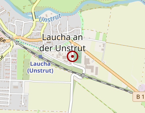 Karte: Deutsches Rotes Kreuz Pflegezentrum Laucha GmbH