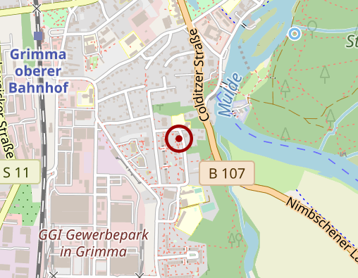 Karte: Physiotherapie DRK