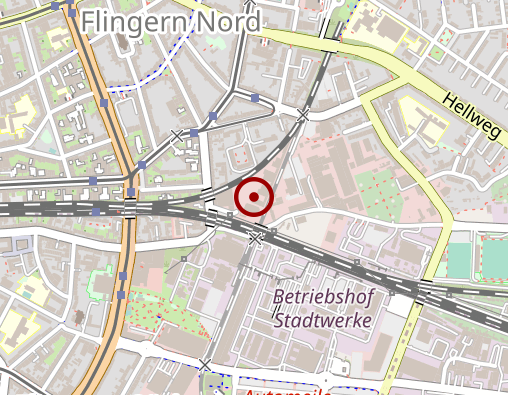 Karte: Lebenshilfe Düsseldorf e.V. Betreutes Wohnen