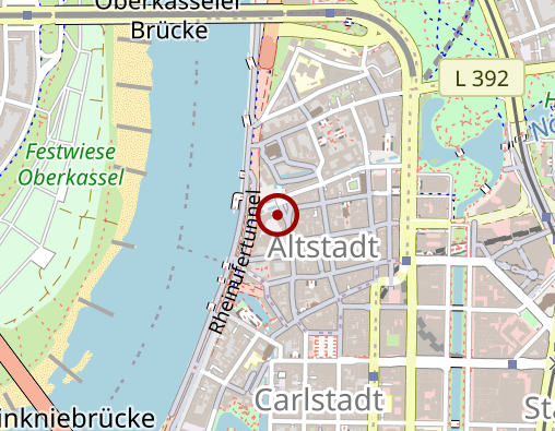 Karte: Werkstatt für angepaßte Arbeit GmbH KIK erenn Laden