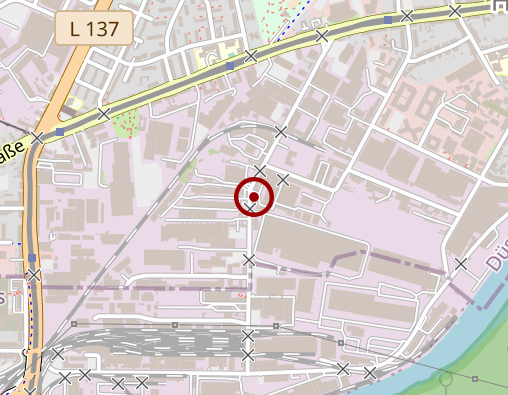 Karte: Bruno Weßels Taxibetrieb Behindertenfahrdienst GmbH