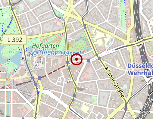 Karte: Flamingo-Apotheke