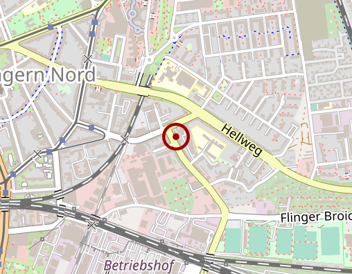 Karte: Haus Rosmarin Düsseldorf-Flingern