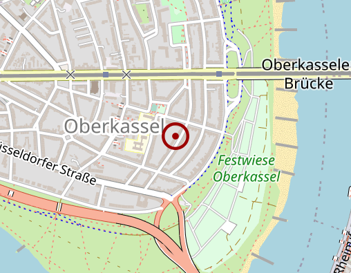 Karte: Oberkasseler Pflegeservice Yamina Laubmayer Christoph Arens