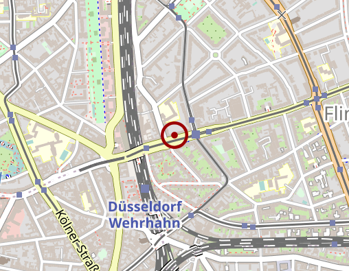 Karte: IRS Institut für Rehabilitation u. Sportmedizin