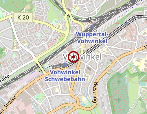 Karte: Heilpraktik-Podologie Wolff