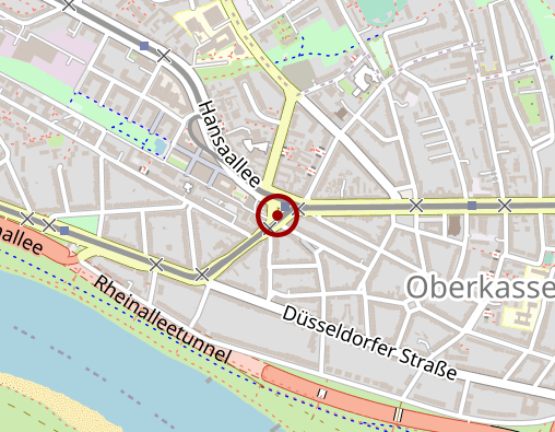 Karte: Schlüsseldienst Oberkassel