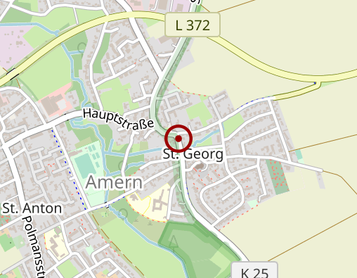 Karte: Bethanien Kinder- und Jugenddorf Jugendwohngruppe Amern