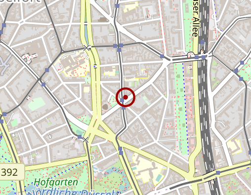 Karte: Pempelfort-Apotheke