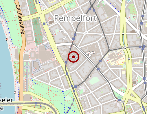 Karte: Wahl Therapiezentr. Im Nord Carree Dietmar Krankengymnastik