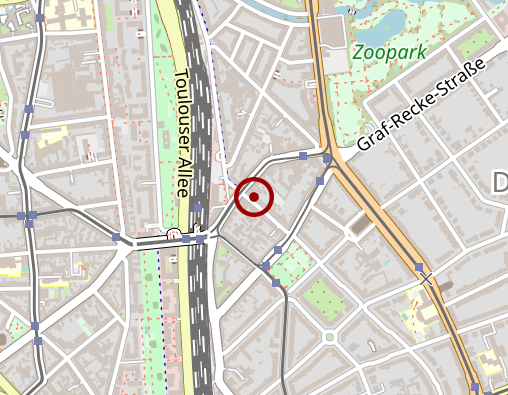 Karte: Hertz med. Fußpflege Am Zoo