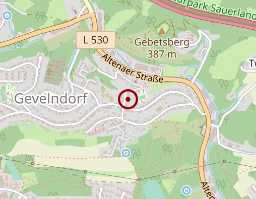 Karte: Johanniter-Unfall-Hilfe e.V. RV Südwestfalen