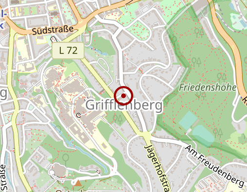 Karte: AOK Rheinland/Hamburg RD Wuppertal - Remscheid - Solingen