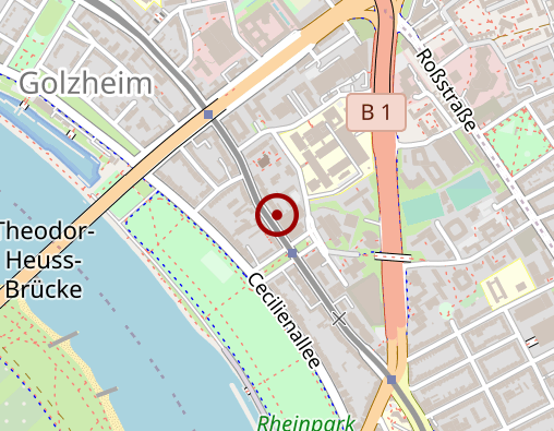 Karte: Praxis für Physiotherapie Krankengymnastik A. Bruckmann G. Mende