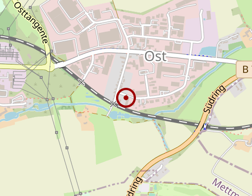 Karte: Delta - TAXI - Zentrale