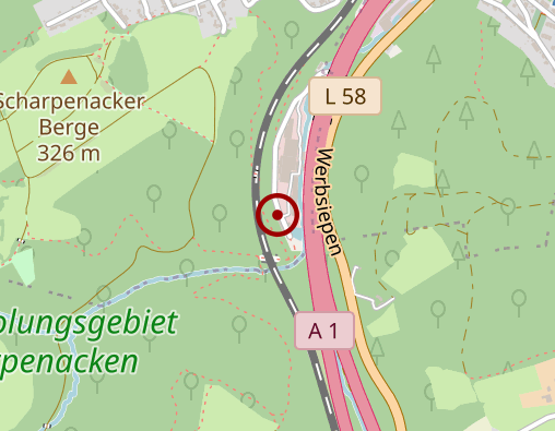 Karte: Wuppertaler Bestattungsbedarf UG