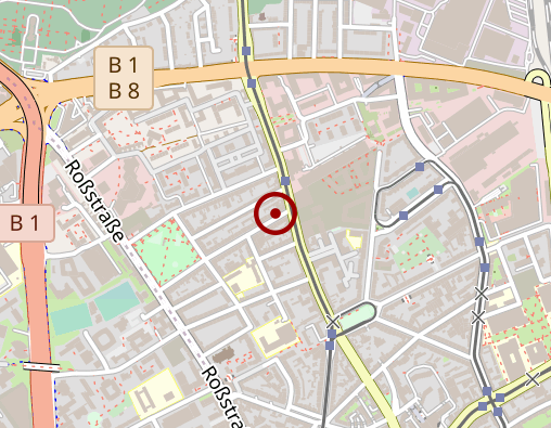 Karte: 24-h Abrufbereit-Schlüsseldienst Fritz Hahn