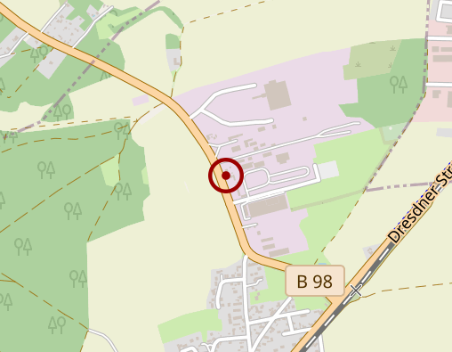 Karte: Sonntag Gerhard Taxi