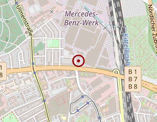 Karte: AOK Rheinland / Hamburg Regionaldirektion Düsseldorf