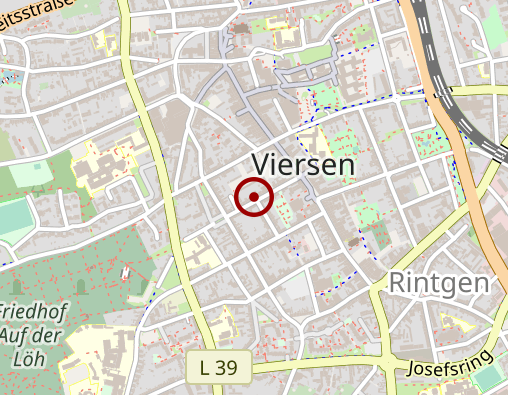 Karte: AOK Rheinland/Hamburg RD Mönchengladbach/Kreise Heinsberg-Viersen