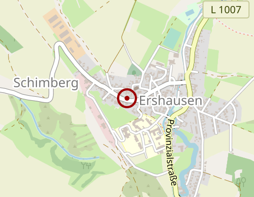 Karte: Deutsches Rotes Kreuz Kreisverband Eichsfeld e.V., Rettungswache