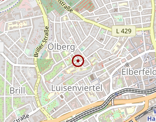 Karte: Hospizdienst Lebenszeiten e.V. Wuppertal