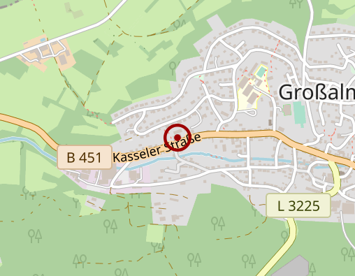 Karte: AZURIT Seniorenzentrum Großalmerode