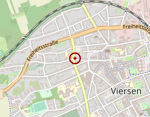 Karte: Entlastungsleistungen der Familienhilfe Niederrhein GbR