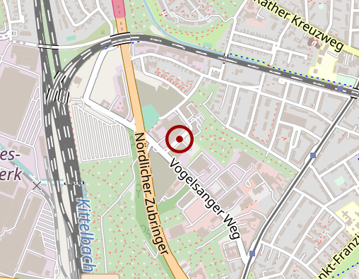 Karte: human.Menschen im Mittelpunkt - Pflegedienst Düsseldorf GmbH