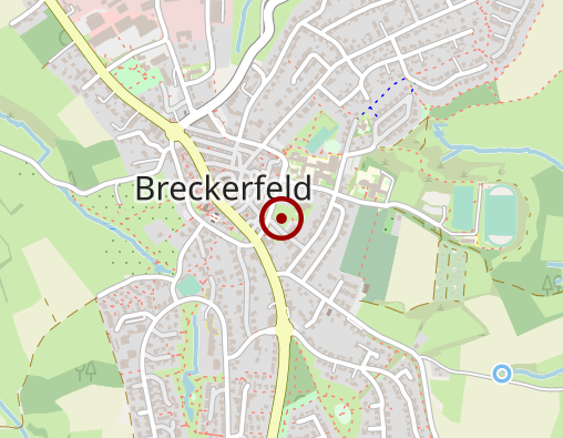 Karte: Kirchlicher Pflegedienst Breckerfeld