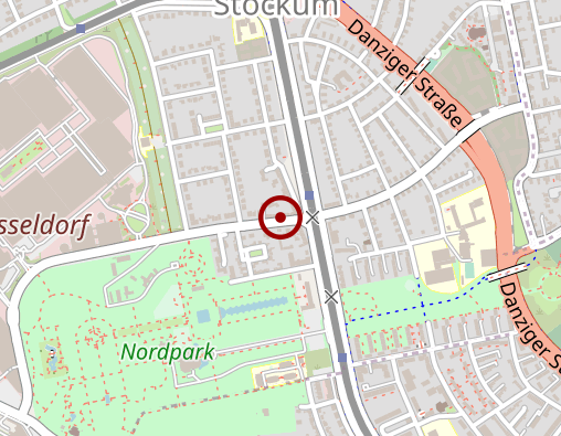 Karte: Apotheke an der Messe