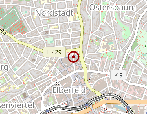 Karte: Absicherung Wuppertaler Schlüsseldienst GmbH