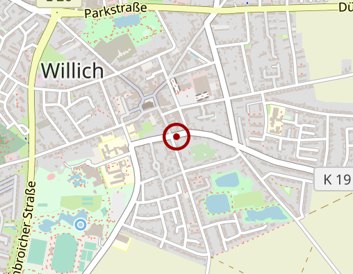 Karte: Senioren-Betreuung im Hanseanum