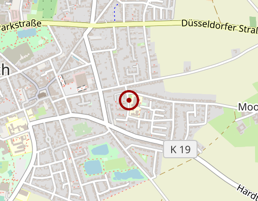 Karte: DRK Seniorenhaus Moosheide - Kurzzeitpflege -