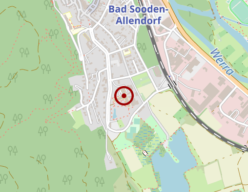 Karte: Geriatrie Zentrum Balzerborn Bad Sooden-Allendorf GmbH Pflegeheim