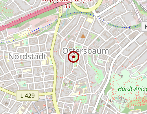 Karte: Freizeitgruppe für Menschen mit Demenz im Nachbarschaftsheim Wuppertal e. V.