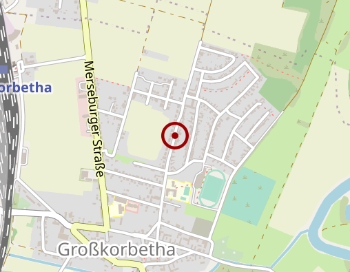 Karte: Hoffnungstaler Stiftung Lobetal Mobile Pflege Burgenlandkreis