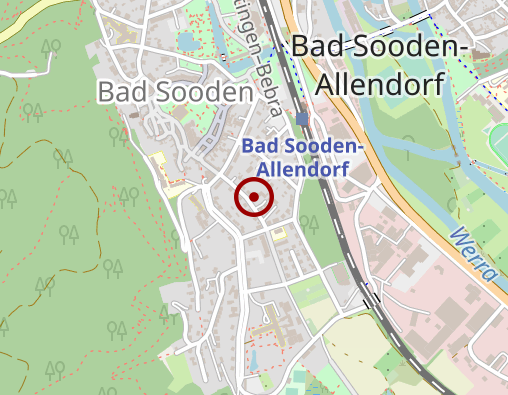 Karte: Senioren- und Pflegeheim Rosengarten 2 GmbH & Co. KG