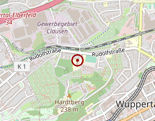 Karte: Altenheim der DRK-Schwesternschaft Wuppertal