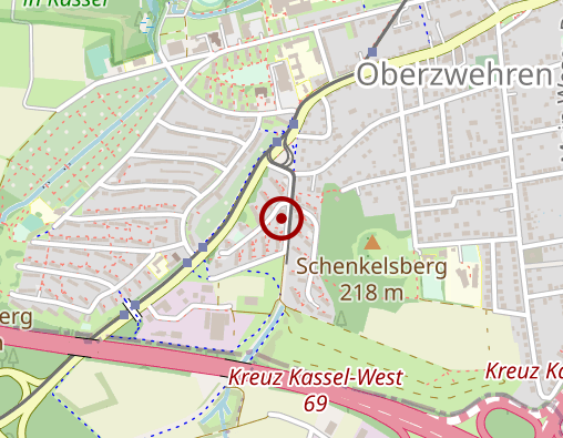 Karte: Johanniter Unfall Hilfe e.V. RV Kurhessen Teilstationäre Einrichtung