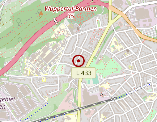 Karte: Deutsches Rotes Kreuz Kreisverband Wuppertal e.V.