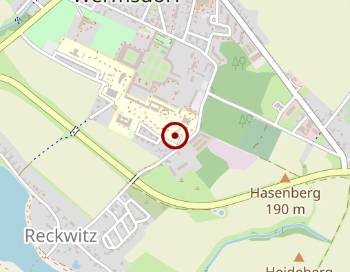 Karte: Fachkrankenhaus Hubertusburg gGmbH