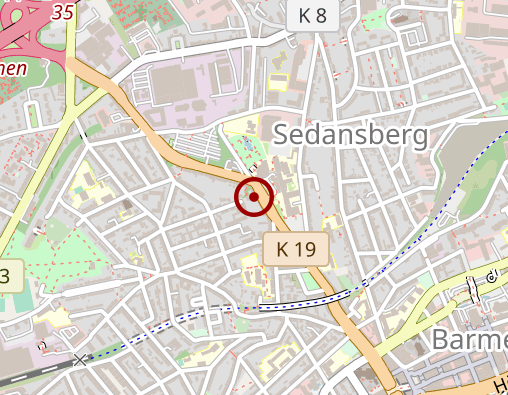 Karte: MPU-Beratungsstelle Wuppertal