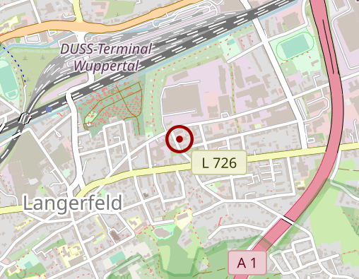 Karte: Cleff-Vach Brigitte Bestattungen