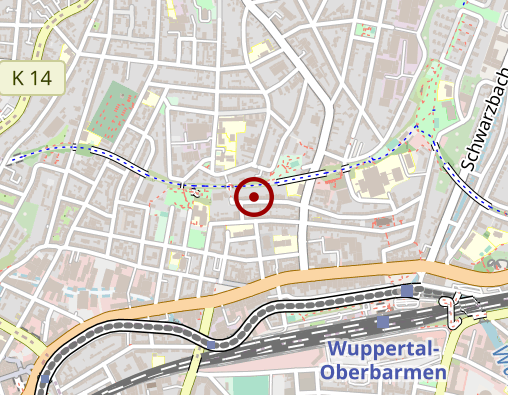 Karte: Blauw Geertruida Heilpraktikerin