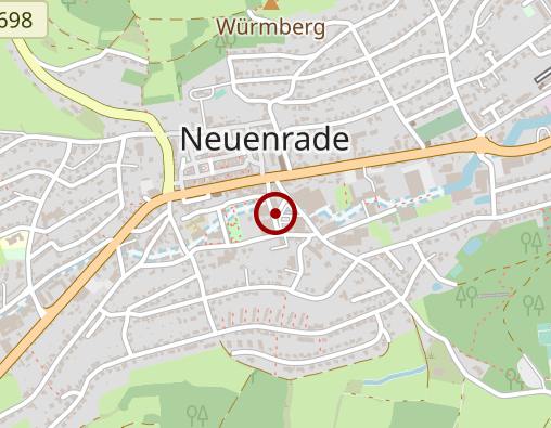 Karte: Naturheilpraxis Am Stadtgarten Inh. Kirsten Tölle-Neuhaus Heilpraktikerin