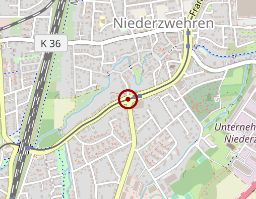 Karte: Fachkoordindation Älterwerden in Niederzwehren