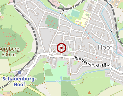 Karte: Hainich-Apell Maria