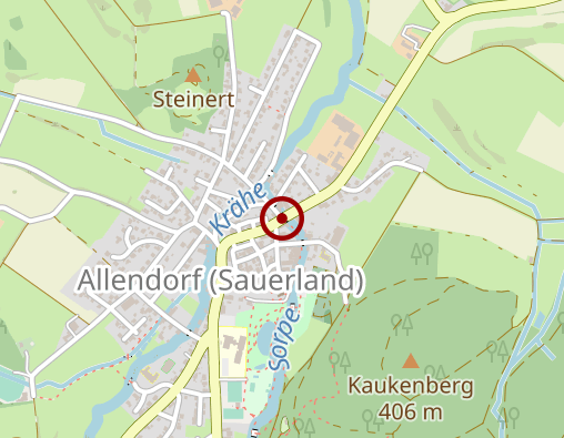 Karte: Kusana Quartier Sundern