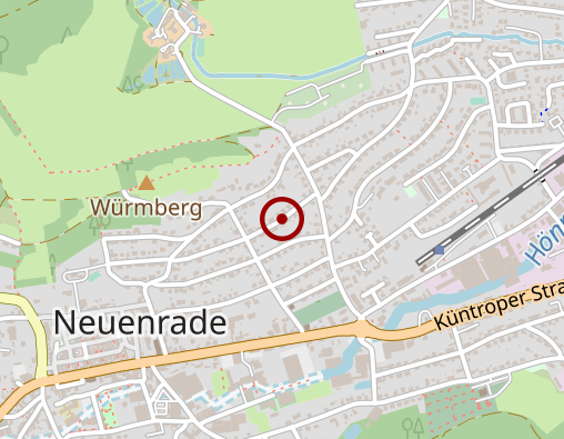 Karte: Frau Anne B. Werner